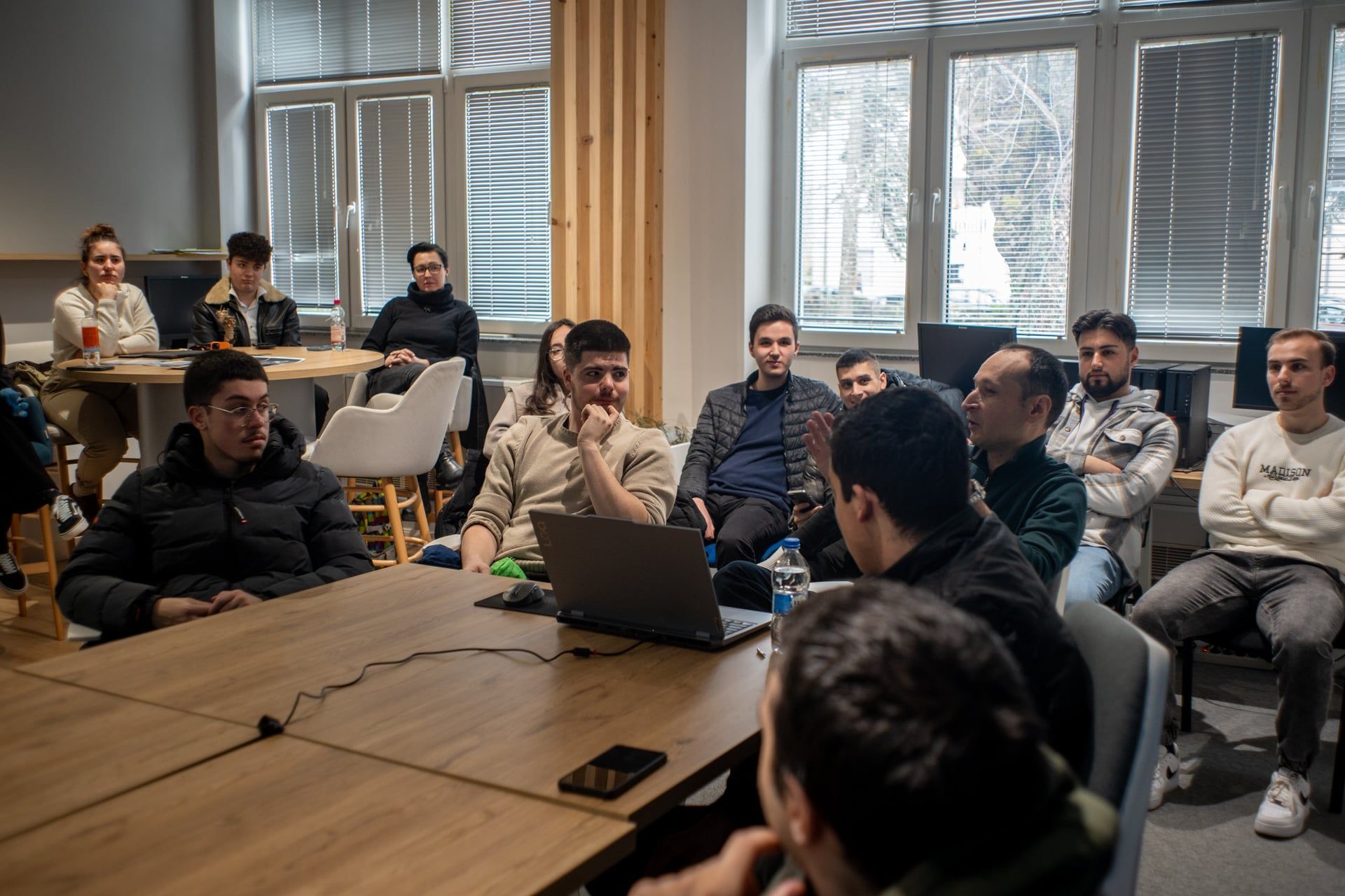 Workshop audience at UIST Ohrid